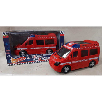 KUT.PİLLİ TR SESLİ 3D IŞIKLI İTFAİYE 20CM ÇARP -DÖN KUT.PİLLİ TR SESLİ 3D IŞIKLI İTFAİYE 20CM ÇARP -DÖN