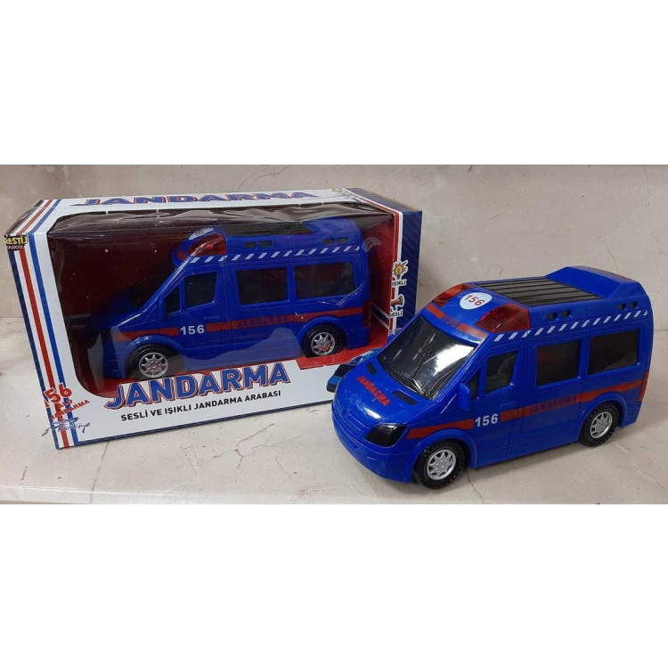 KUT.PİLLİ TR SESLİ 3D IŞIKLI JANDARMA 20CM