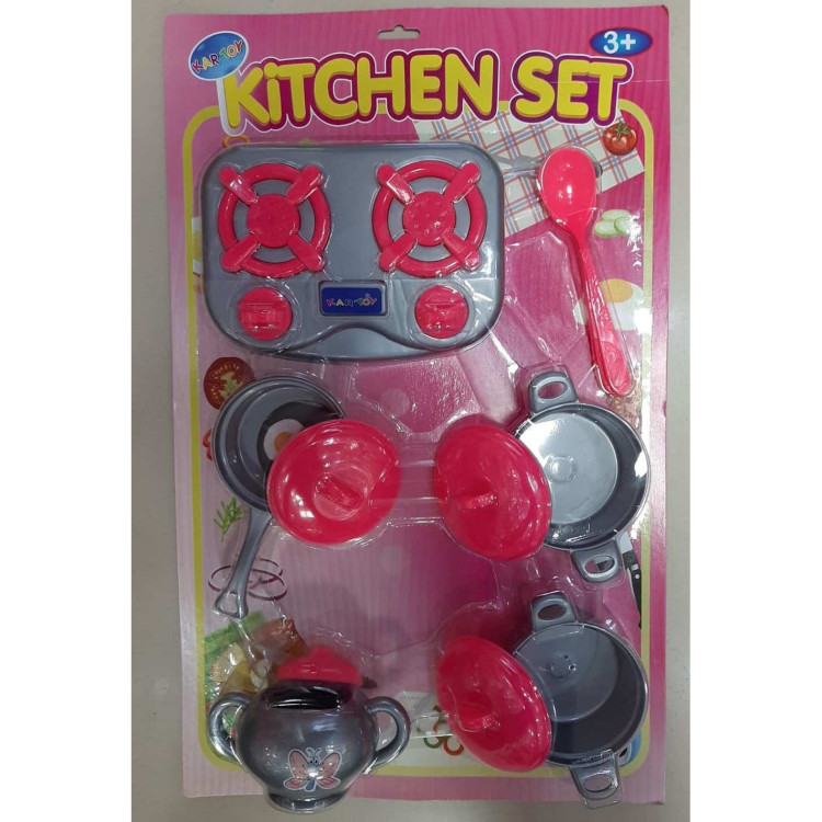 KART.13 PCS RENKLİ MUTFAK SETİ