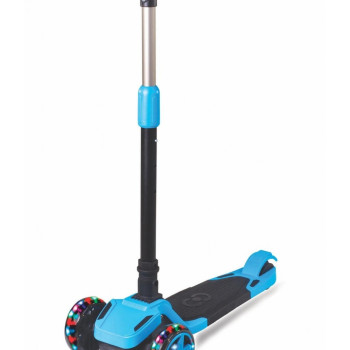 4+ TULPAR MAVİ 3 TEKER IŞIKLI KATLANIR SCOOTER 4+ TULPAR MAVİ 3 TEKER IŞIKLI KATLANIR SCOOTER