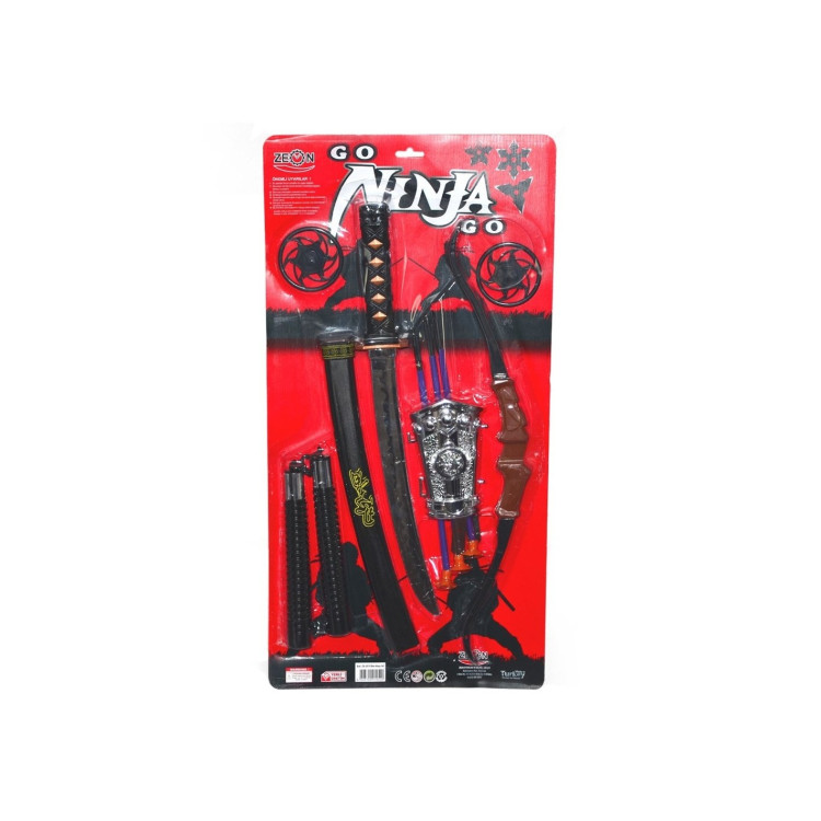 KART.OKLU NİNJA SETİ