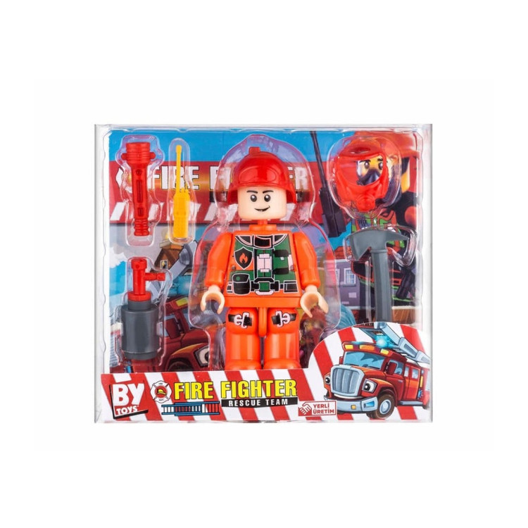 PVC KUT.İTFAİYE LEGO SET