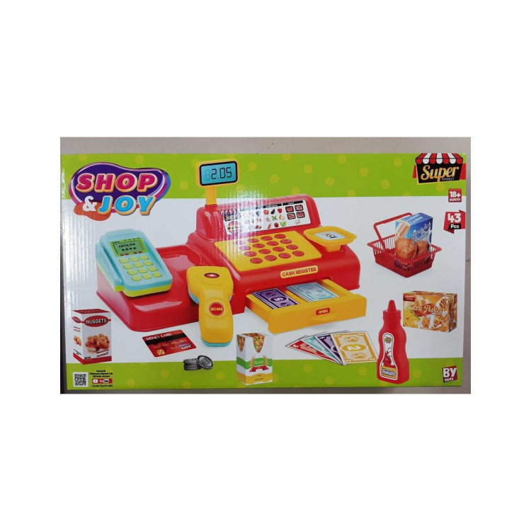 KUT.YAZAR KASA ALIŞ VERİŞ SETİ 43 PCS