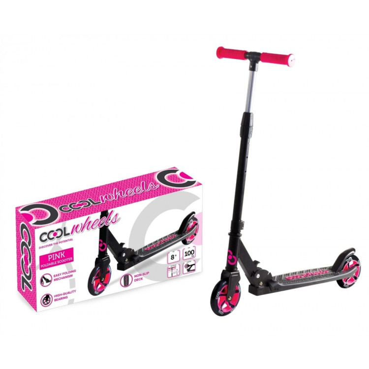 8+ PEMBE 2 TEKER METAL KATLANIR SCOOTER