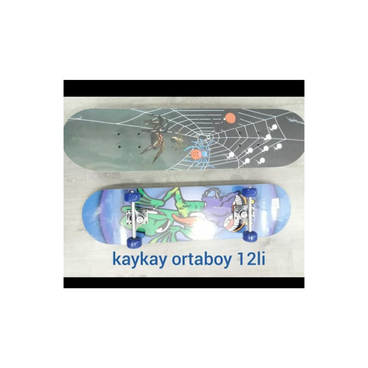 ORTA BOY RESİMLİ AHŞAP KAYKAY 60*15CM