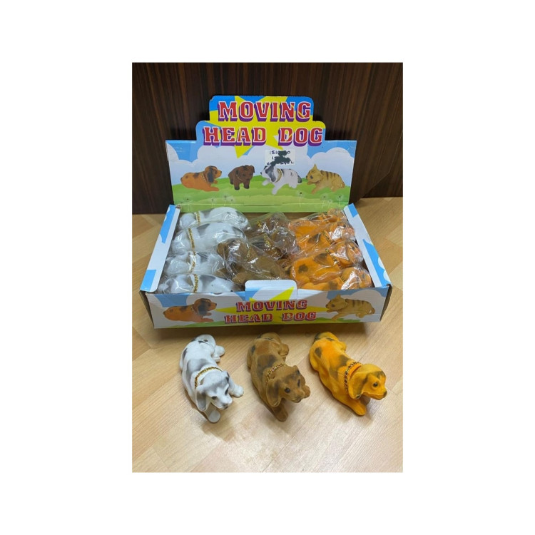 ARABALAR İÇİN KAFA SALLAYAN KÖPEK 15CM