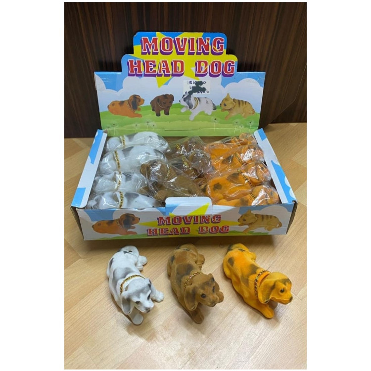 ARABALAR İÇİN KAFA SALLAYAN KÖPEK 15CM