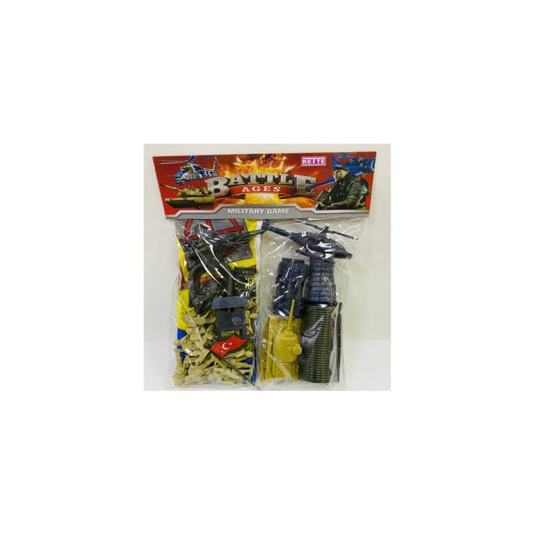 PVCDE MALZEMELİ ASKER SETİ