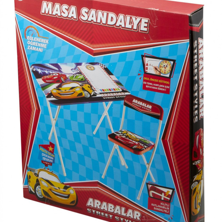 ARABALAR MASA SANDALYE SETİ