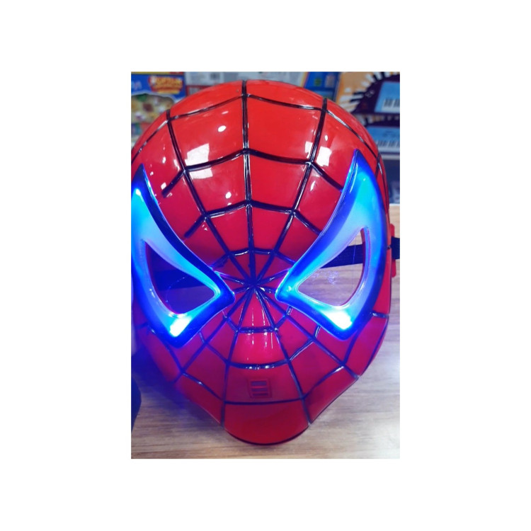PVCDE IŞIKLI SPİDER MASKE