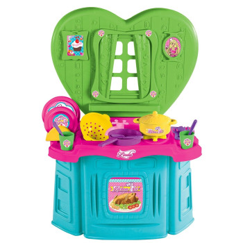 KUT.18 PCS TEZGAHLI LİNDA KALPLİ MUTFAK SETİ KUT.18 PCS TEZGAHLI LİNDA KALPLİ MUTFAK SETİ