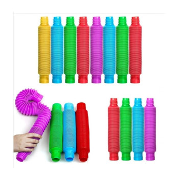 PVC'DE 6'LI POP TUBES RENKLİ HORTUMLAR PVC'DE 6'LI POP TUBES RENKLİ HORTUMLAR