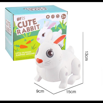 KUT.PİLLİ SESLİ IŞIKLI YÜRÜYEN TAVŞAN KUT.PİLLİ SESLİ IŞIKLI YÜRÜYEN TAVŞAN