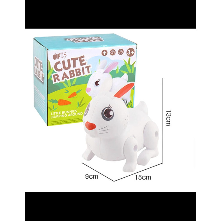 KUT.PİLLİ SESLİ IŞIKLI YÜRÜYEN TAVŞAN