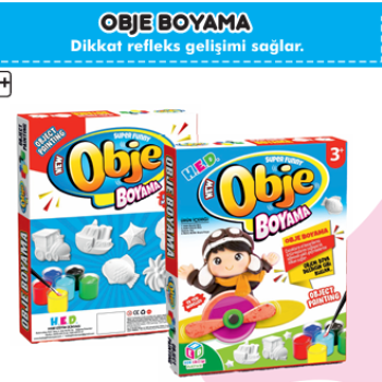 OBJE BOYAMA OBJE BOYAMA