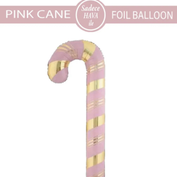 Pembe Gold Baston Folyo Balon 8798 73X36CM Pembe Gold Baston Folyo Balon 8798 73X36CM