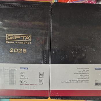 2025 GIPTA KASA AJANDASI 17X24 432SY 2025 GIPTA KASA AJANDASI 17X24 432SY