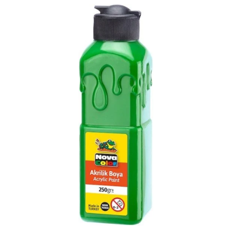 NOVACOLOR NC3013 AKRİLİK BOYA 250GR YEŞİL