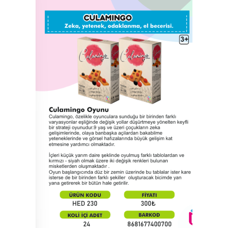 CULAMİNGO OYUNU
