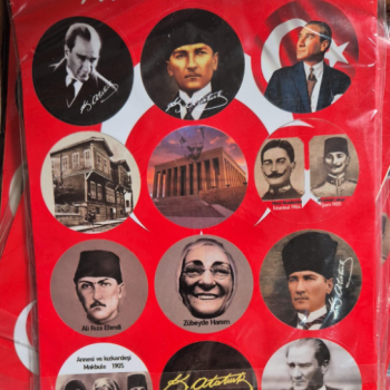 ATATÜRK KÖŞESİ STİCKER (BOX25) *23nisan ATATÜRK KÖŞESİ STİCKER (BOX25) *23nisan