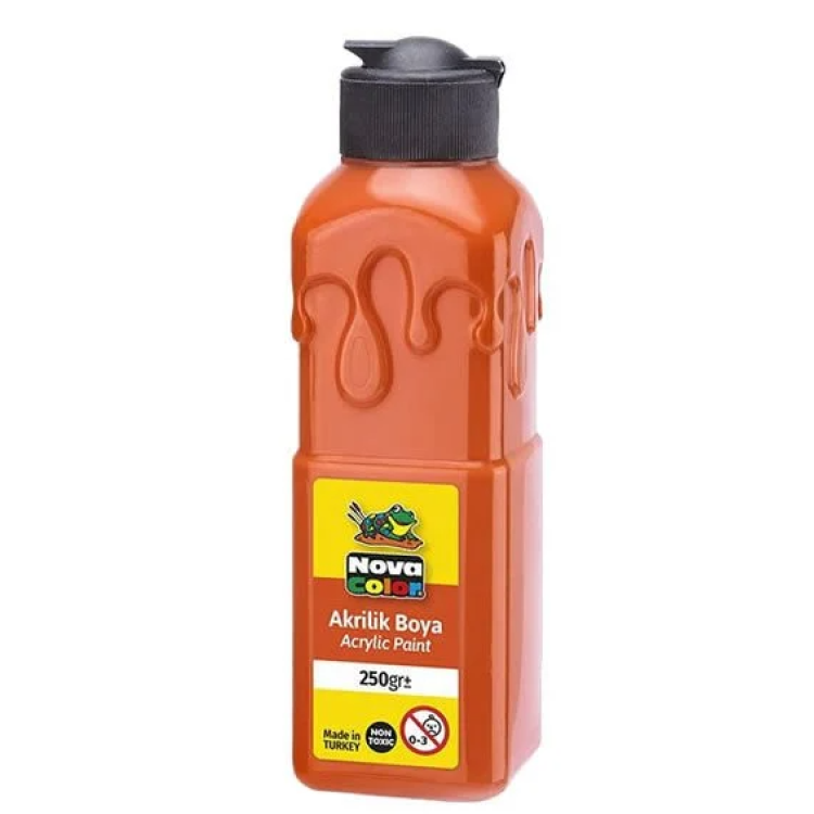 NOVACOLOR NC3017 AKRİLİK BOYA 250GR TURUNCU