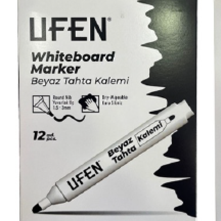 UFEN TAHTAKALEMİ SİYAH 12Lİ