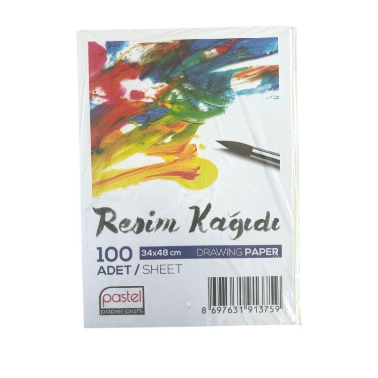 PASTEL RESİM KAĞIDI 100'LÜ 35*50