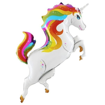 Rainbow Unicorn Folyo Balon 8729 93x69cm HELYUM Rainbow Unicorn Folyo Balon 8729 93x69cm HELYUM