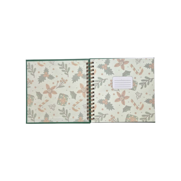 SEVEN SVN-457 03-11 RUNOTE 15X15 KARELİ DEFTER KOYU YEŞİL 80 yp