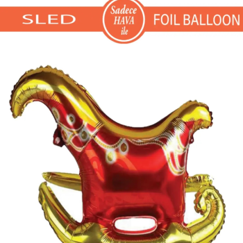 Kızak Folyo Balon 8415 65x43CM Kızak Folyo Balon 8415 65x43CM