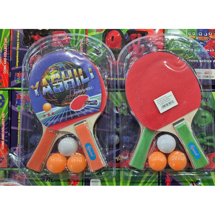 AHŞAP RAKET SET + 3TOP