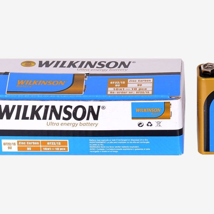 WILKINSON 6F22 P 9 WOLT PİL 10'LU WILKINSON 6F22 P 9 WOLT PİL 10'LU