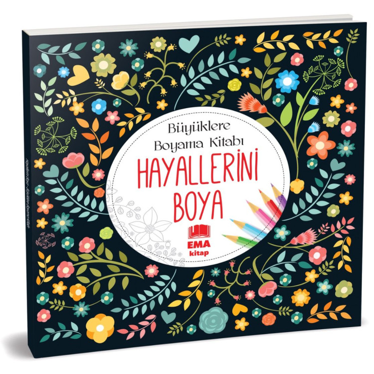 EMA HAYALLERİNİ BOYA BÜYÜKLER İÇİN MANDALA *60