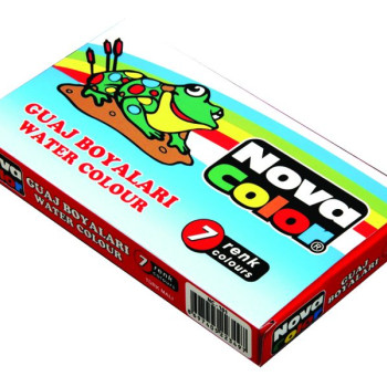 NOVACOLOR GUAJ BOYA tüp 7renk NOVACOLOR GUAJ BOYA tüp 7renk