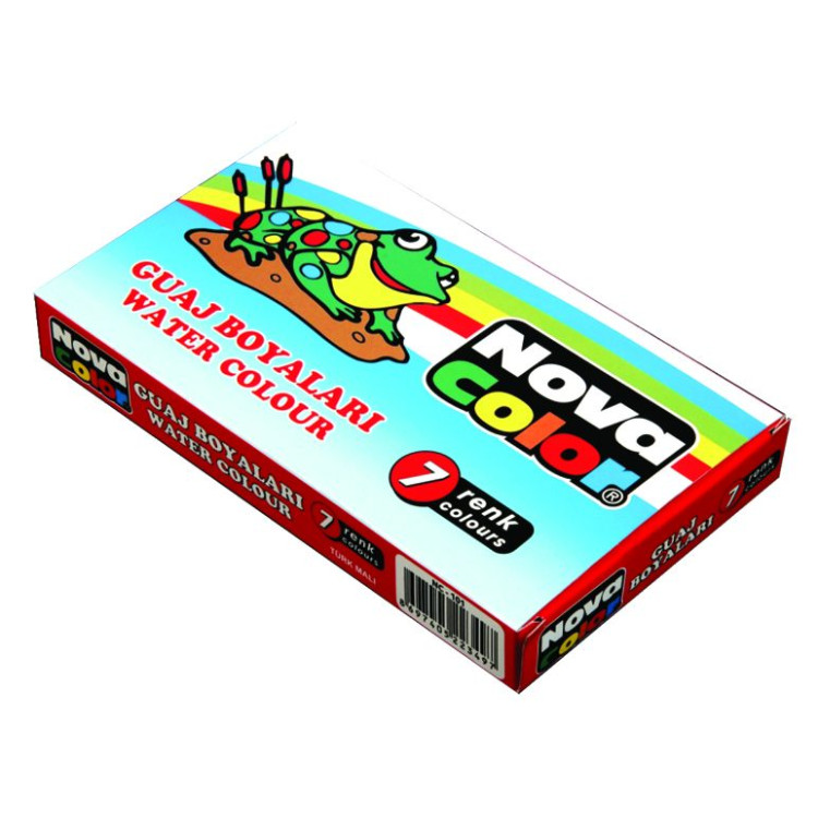 NOVACOLOR GUAJ BOYA tüp 7renk