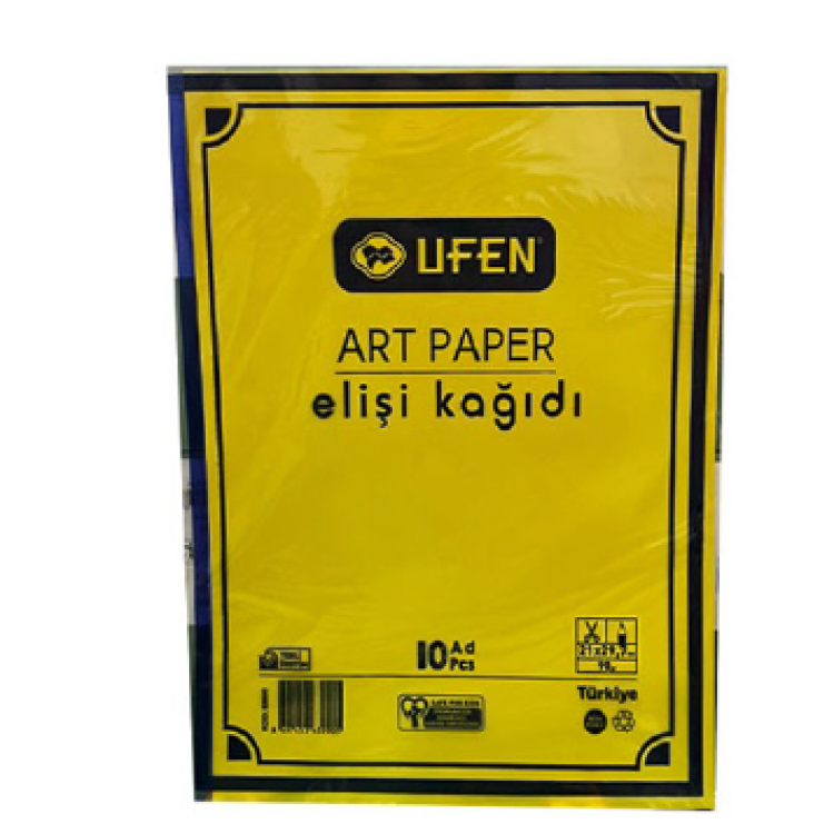 UFEN A4 ELİŞİ KAĞIDI 10 RENK