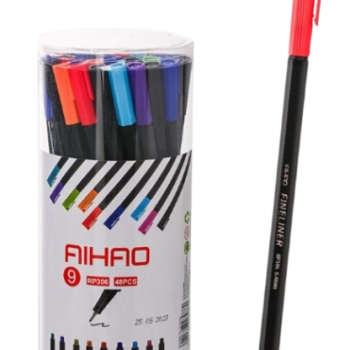AIHAO RP306 FINELINER KALEM 48'Lİ AIHAO RP306 FINELINER KALEM 48'Lİ