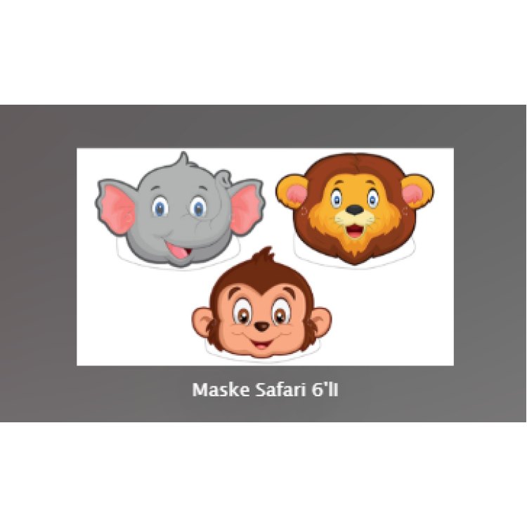 Maske Safari 6'lI
