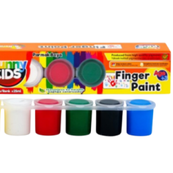 FUNNY KİDS 5689 25ML PARMAK BOYA 6 RENK FUNNY KİDS 5689 25ML PARMAK BOYA 6 RENK