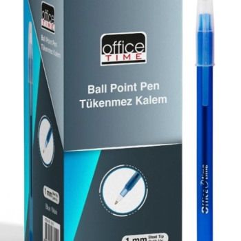 OFFİCE TİME TÜKENMEZ KALEM MAVİ 50 lı OFFİCE TİME TÜKENMEZ KALEM MAVİ 50 lı