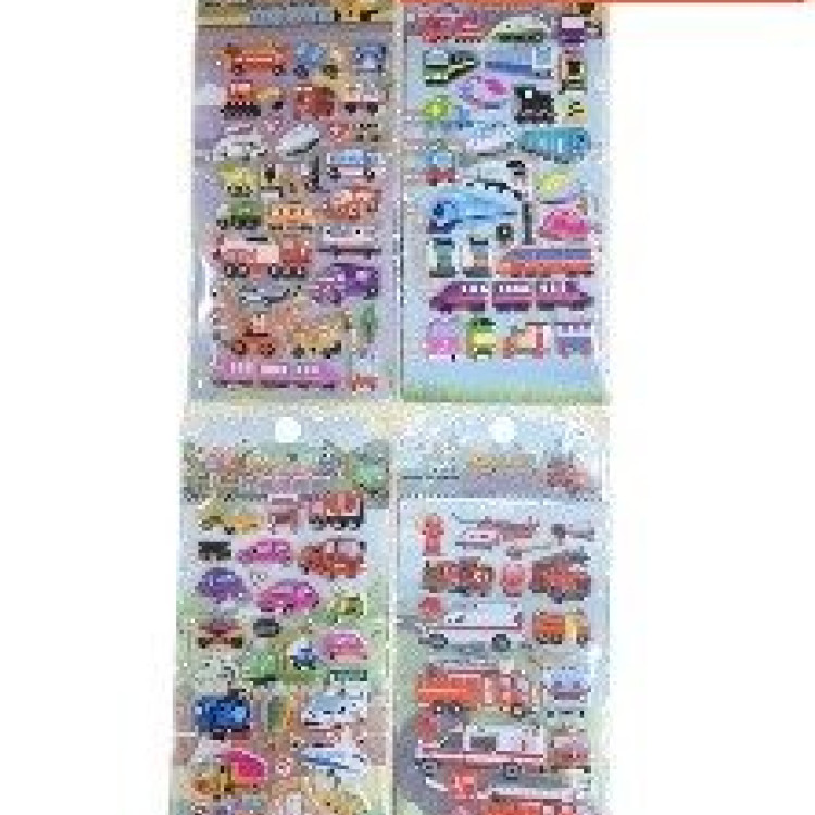 ARAÇLAR SERİSİ KABARTMA STICKER ARAÇLAR SERİSİ KABARTMA STICKER