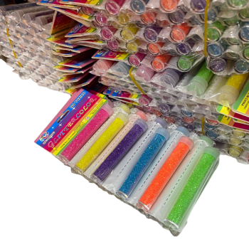 TOZ SİM BÜYÜK NEON RENK UZUN TÜP 6 LI TOZ SİM BÜYÜK NEON RENK UZUN TÜP 6 LI