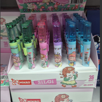 MİKRO ER-4584 HAPPİNES SİLGİ 36LI MİKRO ER-4584 HAPPİNES SİLGİ 36LI
