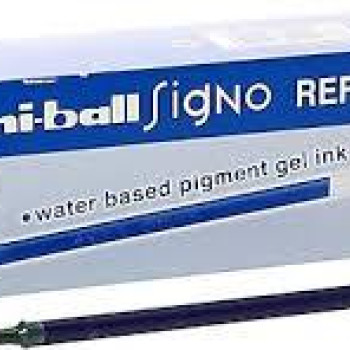 Uniball umr-10 (UM153 yedeği) kalem içi signo broad mavi 12li Uniball umr-10 (UM153 yedeği) kalem içi signo broad mavi 12li