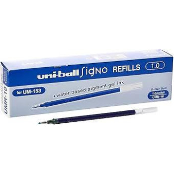 Uniball umr-10 (UM153 yedeği) kalem içi signo broad mavi 12li
