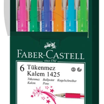FABER 1425 TÜKENMEZ KALEM 5+1 12 Lİ FABER 1425 TÜKENMEZ KALEM 5+1 12 Lİ
