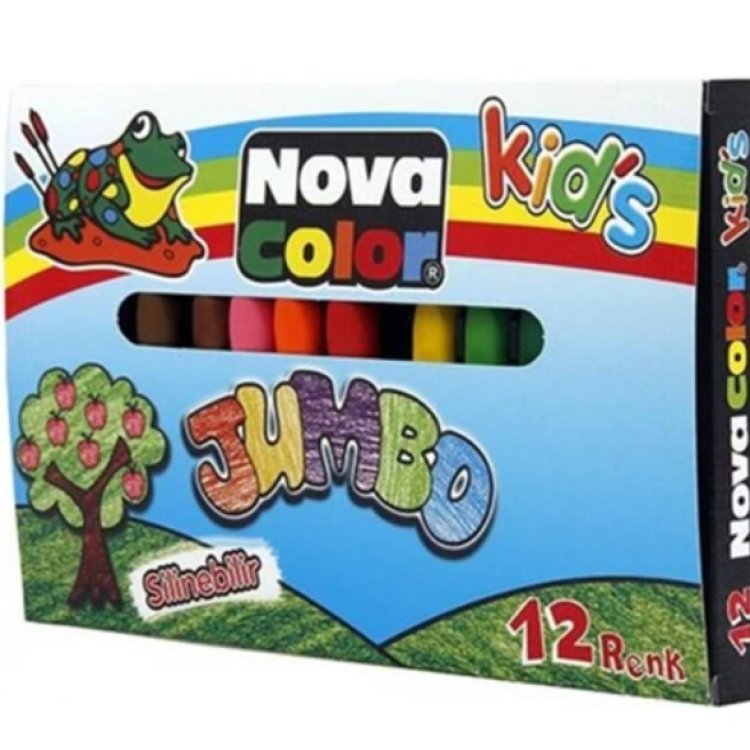 NOVACOLOR NC2114 JUMBO MUM BOYA 12 RENK