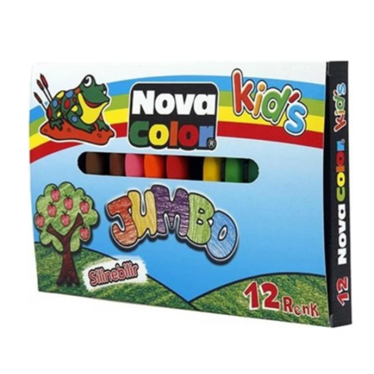 NOVACOLOR NC2114 JUMBO MUM BOYA 12 RENK