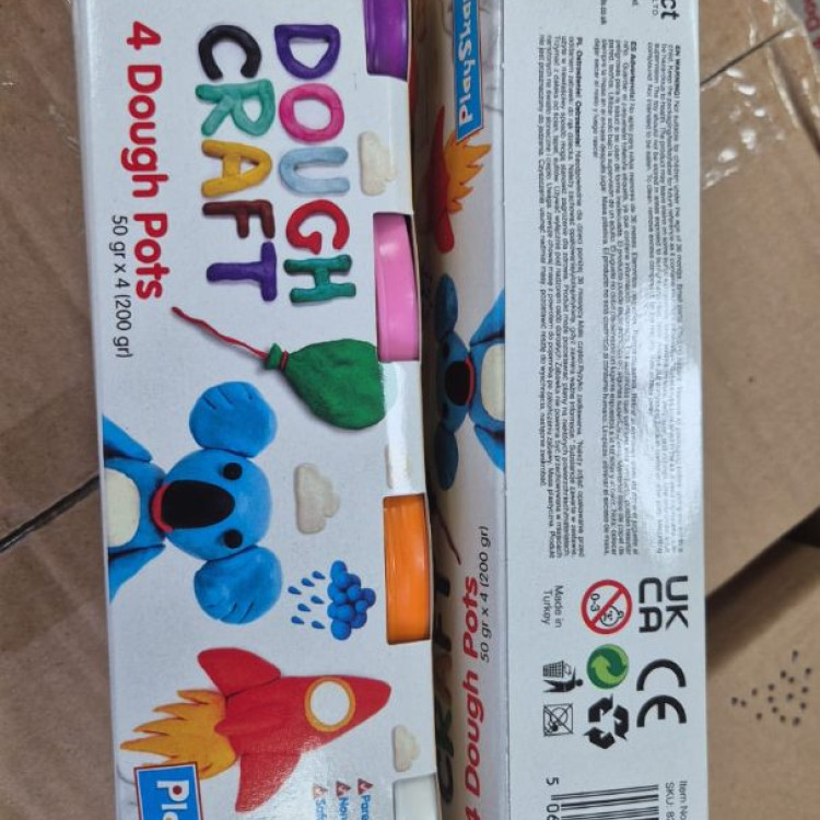 DOUGH CRAFT 361963 OYUN HAMURU 50GRX4 RENK 200GR