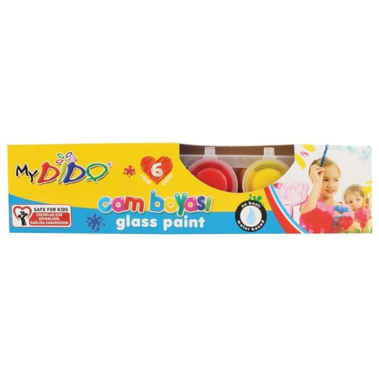 MYDİDO MY33 CAM BOYASI 6 RENK